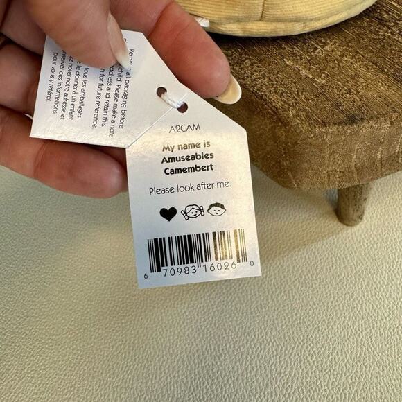 Jellycat Camembert Amuseables NEW! FAST SHIP Jellycat Cheese - Picture 8 of 9